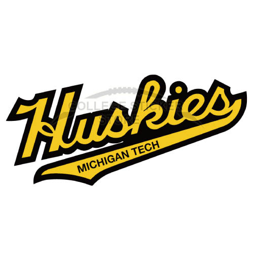 Personal Michigan Tech Huskies Iron-on Transfers (Wall Stickers)NO.5063